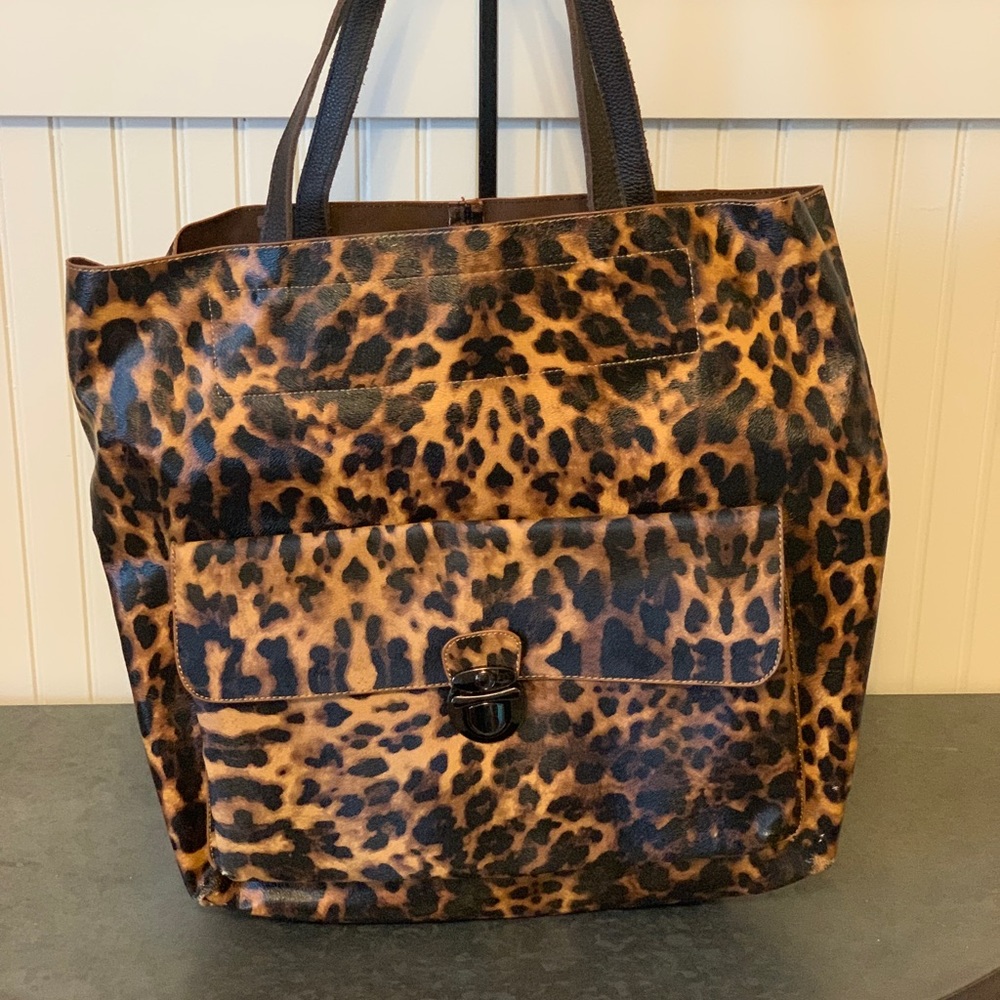 Cheetah Print Tote